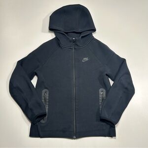 Nike Sportswear Tech Fleece Windrunner Full-Zip Hoodie Black Chevron Women’s L